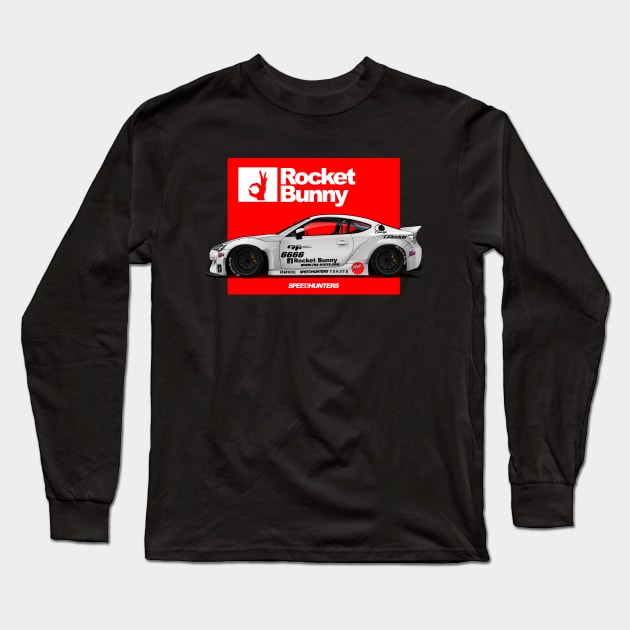 Rocket Bunny FRS/FT86 Long Sleeve T-Shirt by rizadeli